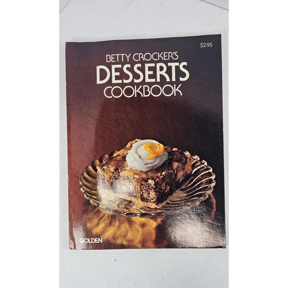 Betty Crockers Desserts Cookbook Goldenā Press Vintage 1977 Baking Recipes
